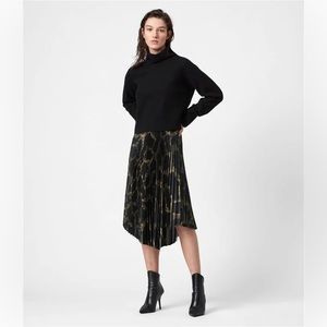 AllSaints Cynthya Tabula 2-In-1 Dress